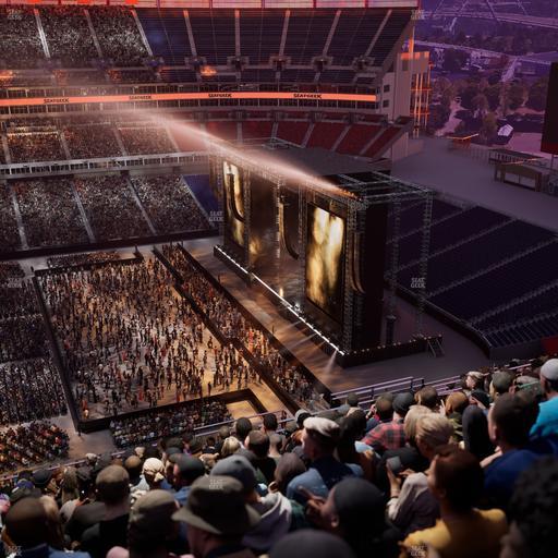 Nissan Stadium - Section Upper 312 Seat View