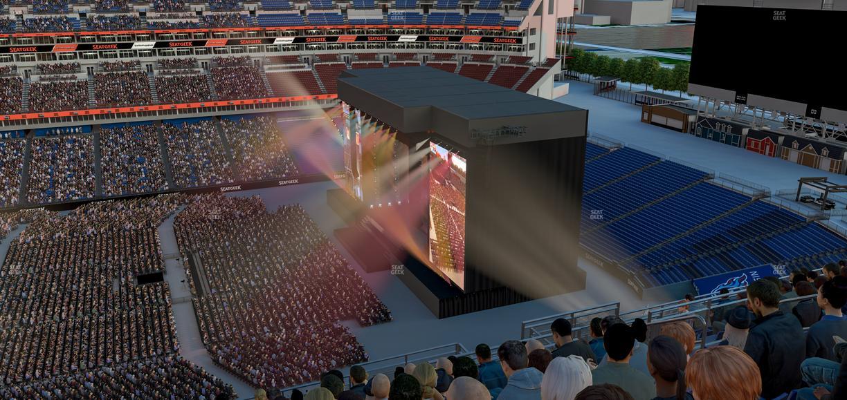 Nissan Stadium - Section Upper 312 Seat View