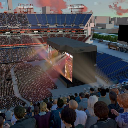 Nissan Stadium - Section Upper 312 Seat View