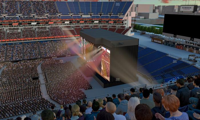 Nissan Stadium - Section Upper 312 Seat View