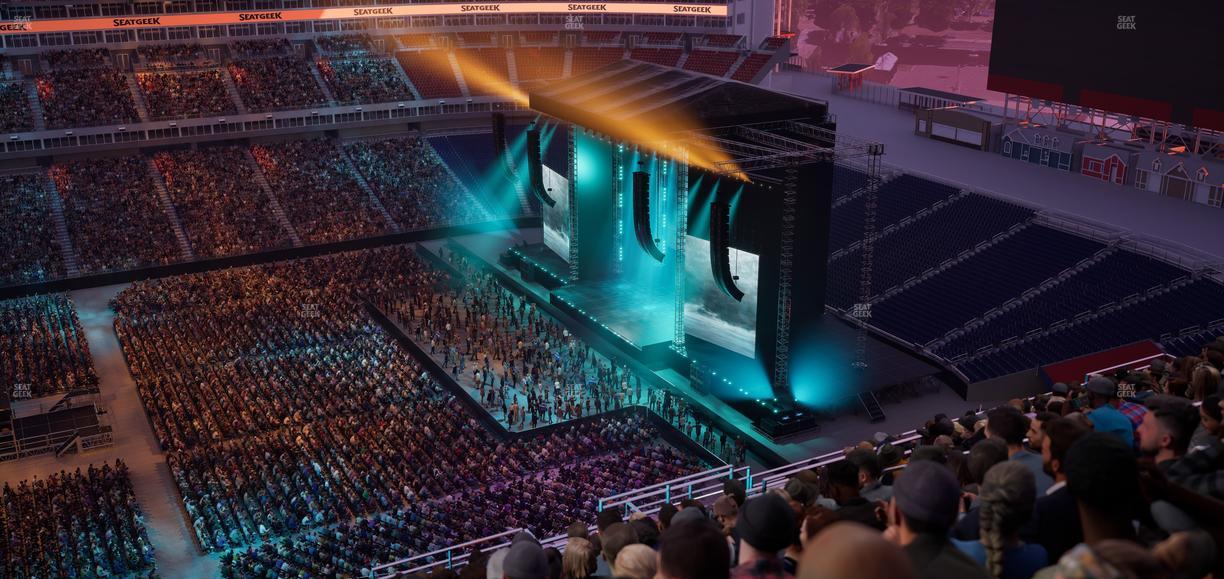 Nissan Stadium - Section Upper 313 Seat View