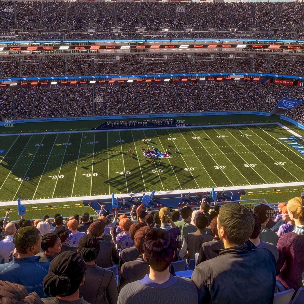 Nissan Stadium - Section Upper 313 Seat View