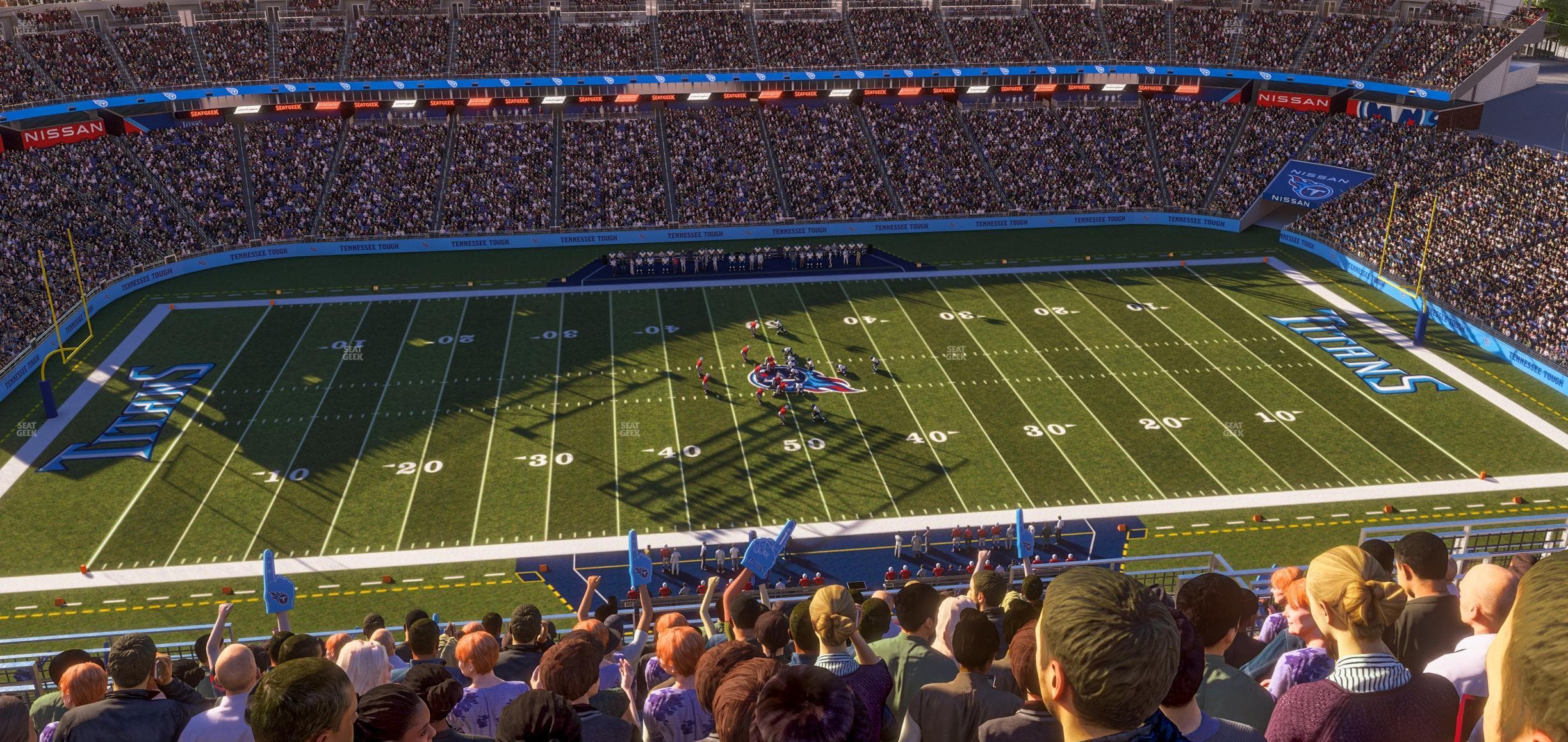 Nissan Stadium - Section Upper 313 Seat View