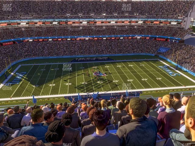 Nissan Stadium - Section Upper 313 Seat View