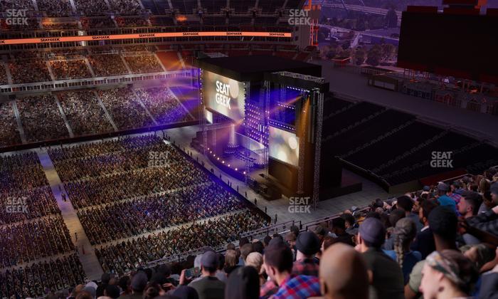 Nissan Stadium - Section Upper 313 Seat View