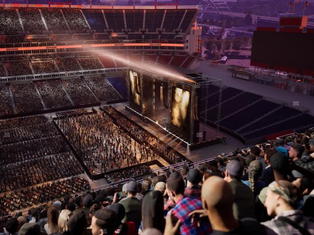 Nissan Stadium - Section Upper 313 Seat View
