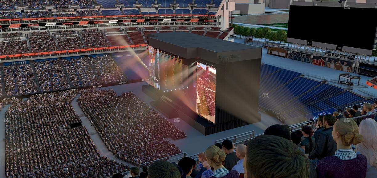 Nissan Stadium - Section Upper 313 Seat View