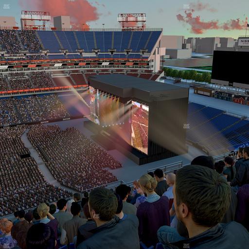 Nissan Stadium - Section Upper 313 Seat View