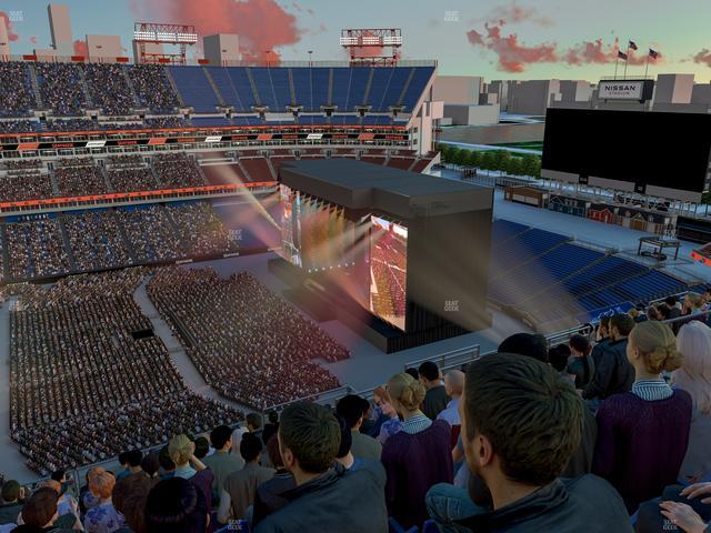 Nissan Stadium - Section Upper 313 Seat View