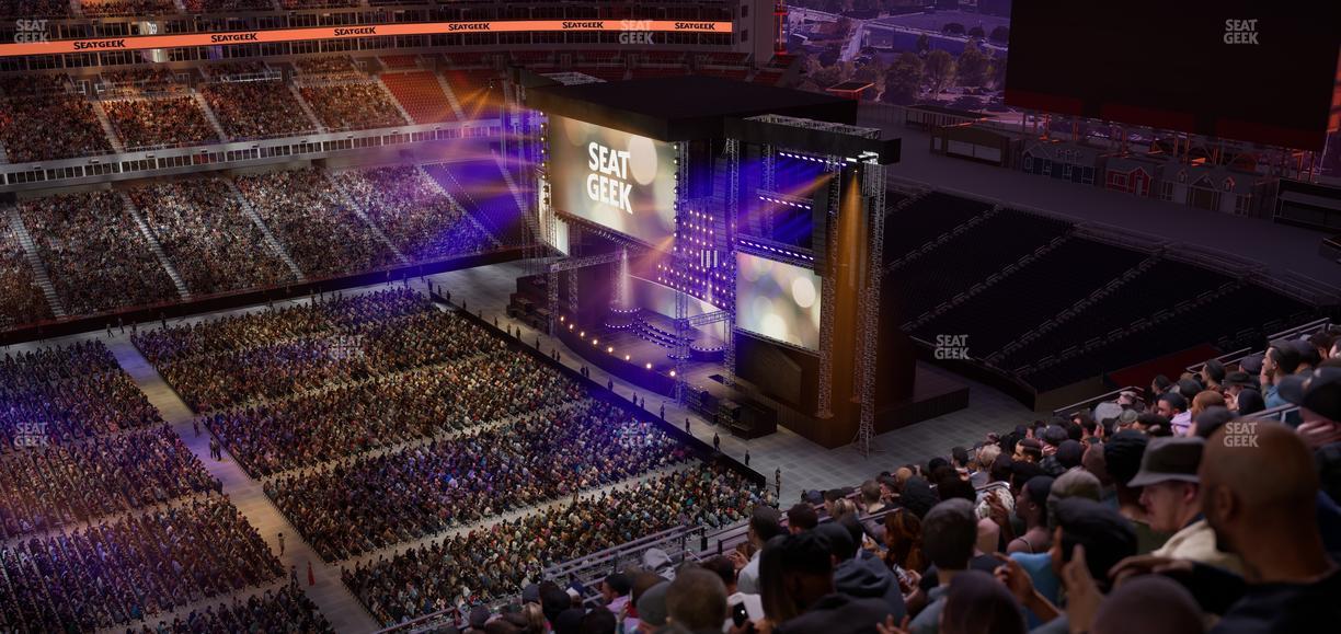 Nissan Stadium - Section Upper 314 Seat View