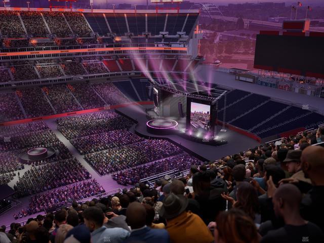 Nissan Stadium - Section Upper 314 Seat View