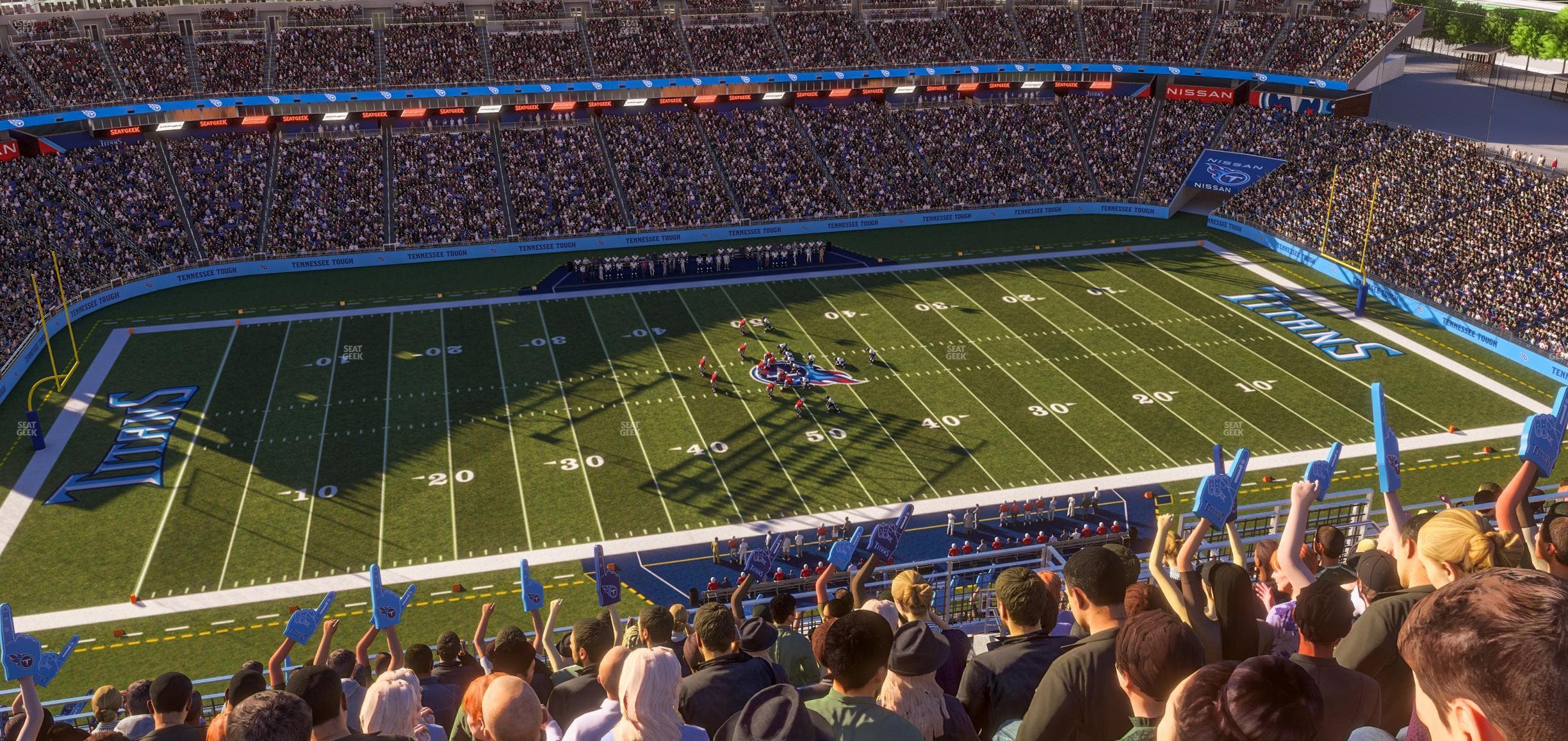 Nissan Stadium - Section Upper 314 Seat View