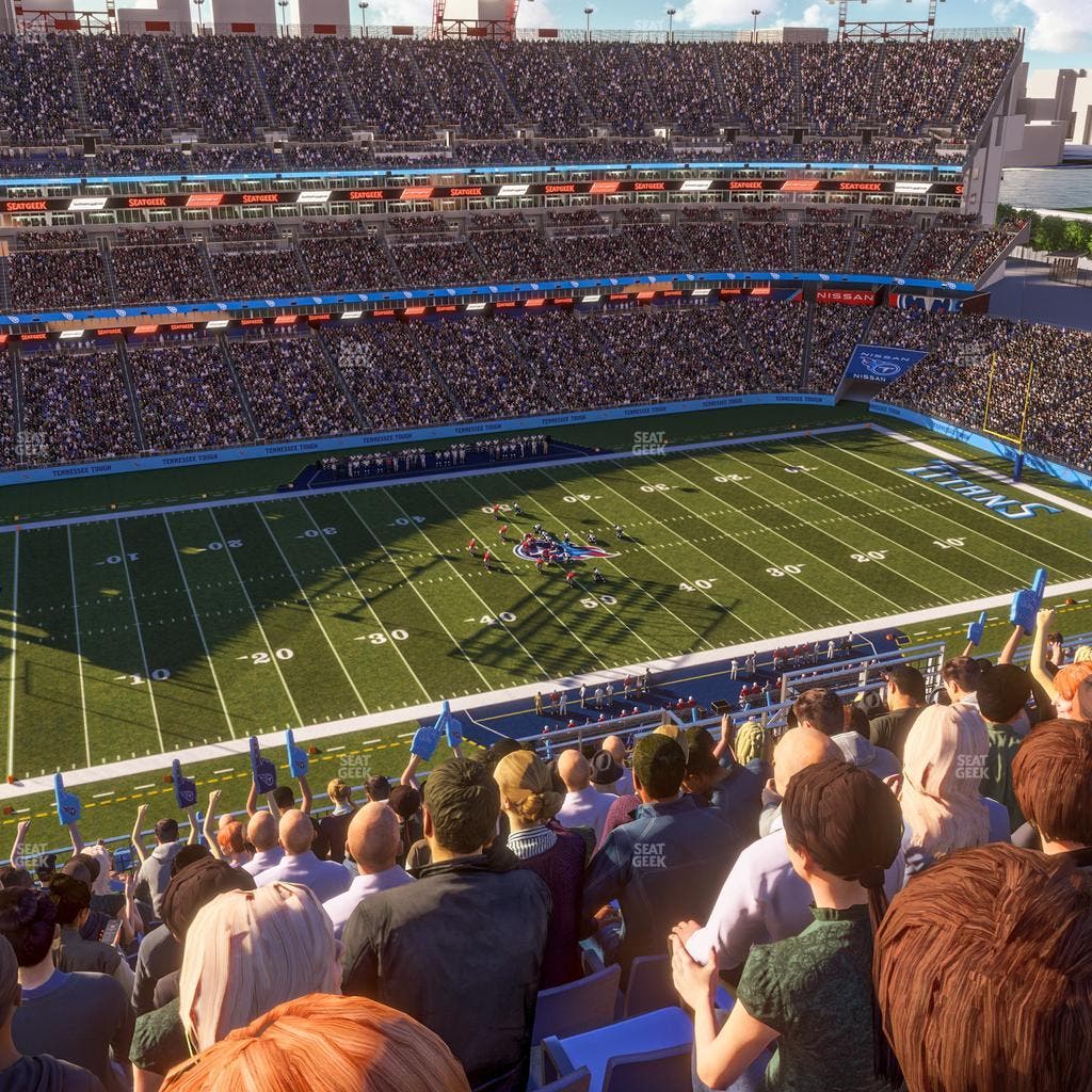 Nissan Stadium - Section Upper 315 Seat View