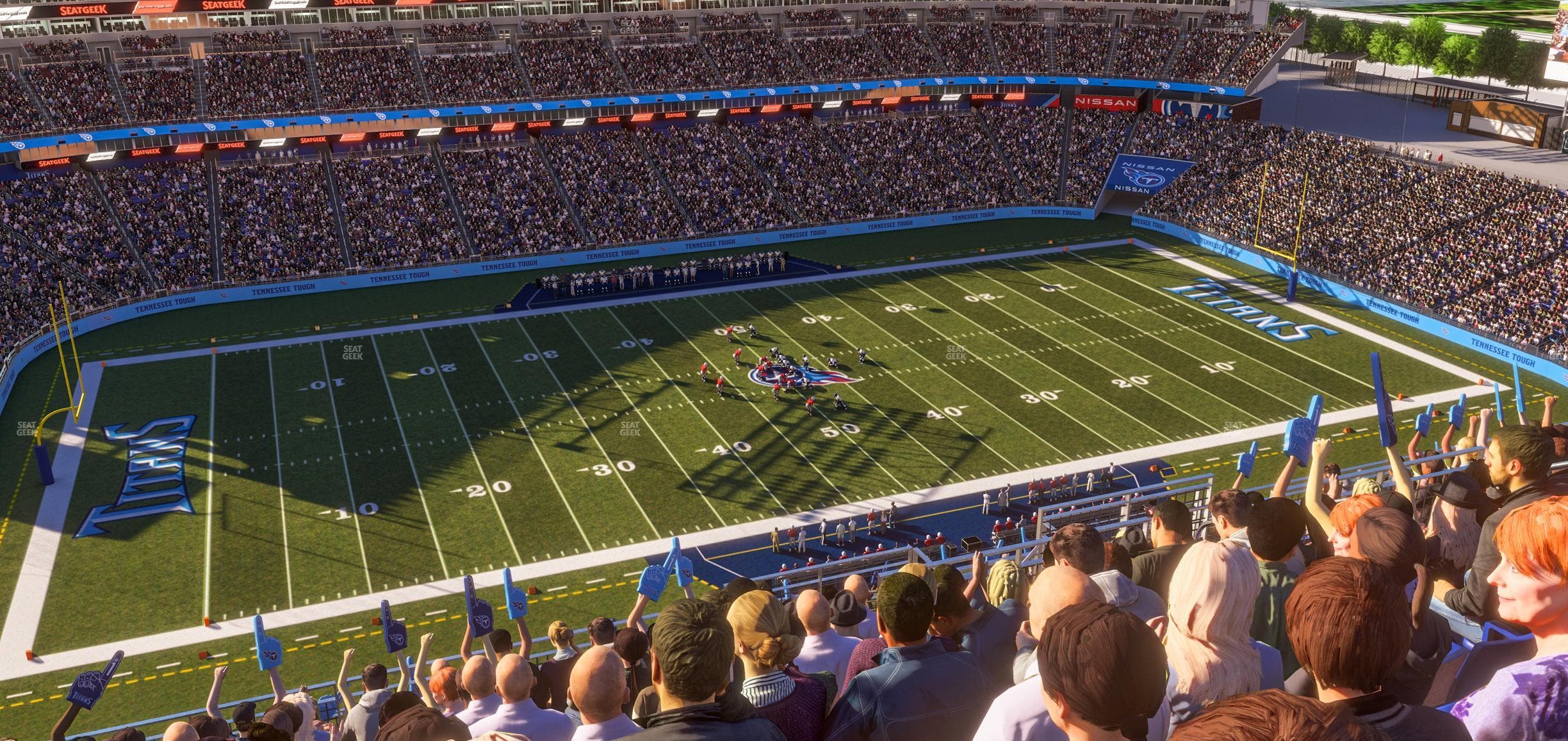 Nissan Stadium - Section Upper 315 Seat View