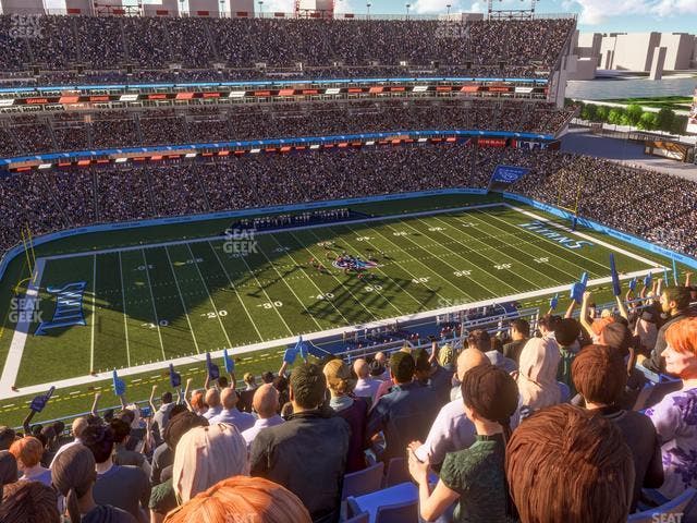Nissan Stadium - Section Upper 315 Seat View