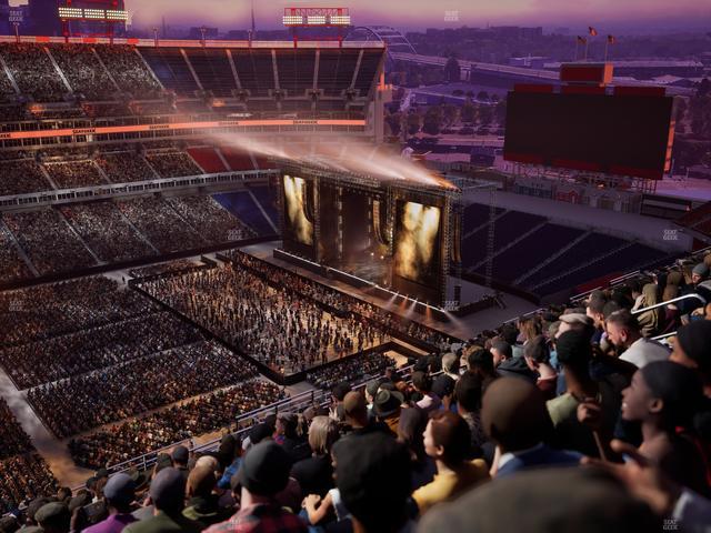 Nissan Stadium - Section Upper 315 Seat View