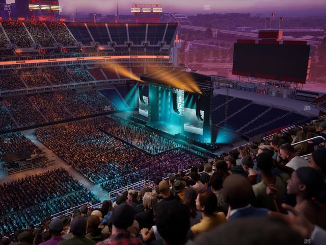 Nissan Stadium - Section Upper 315 Seat View