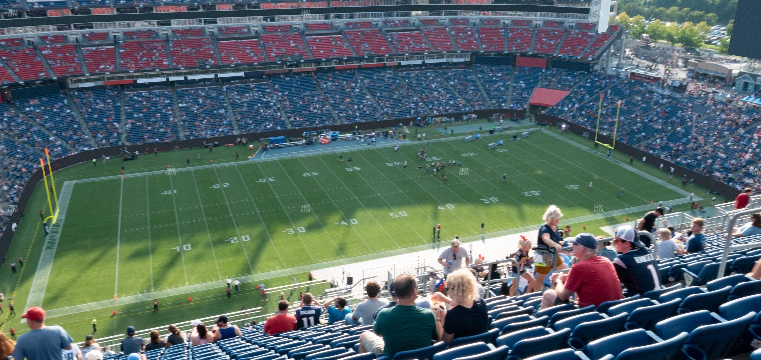 Nissan Stadium - Section Upper 315 Seat View