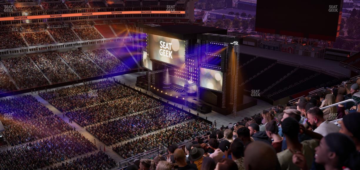 Nissan Stadium - Section Upper 315 Seat View