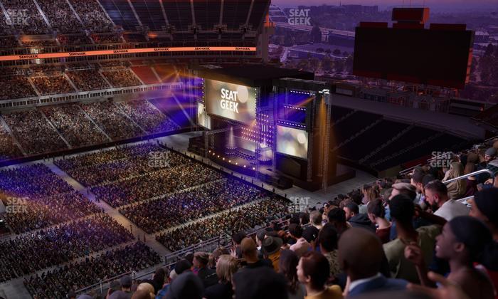 Nissan Stadium - Section Upper 315 Seat View