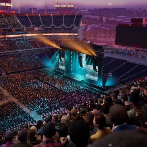 Nissan Stadium - Section Upper 315 Seat View