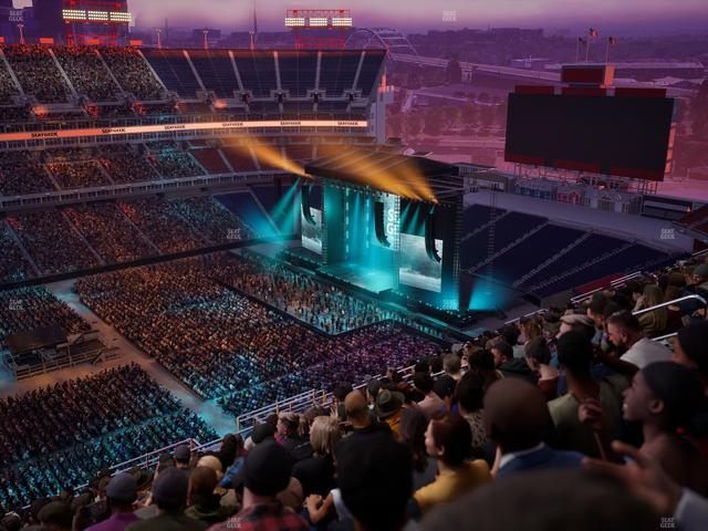 Nissan Stadium - Section Upper 315 Seat View