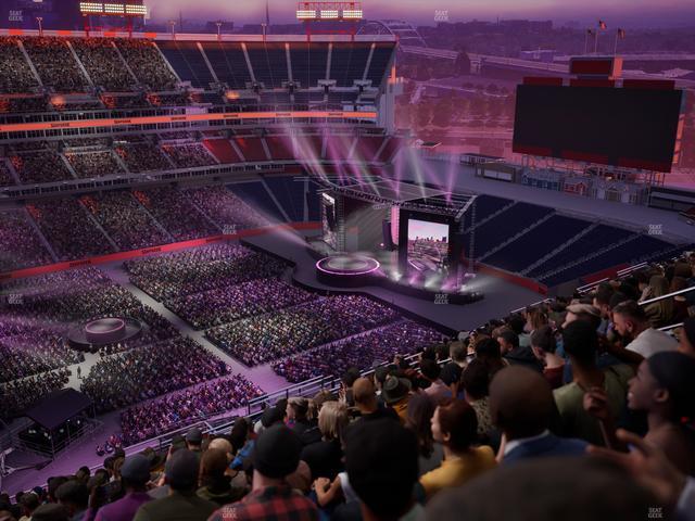 Nissan Stadium - Section Upper 315 Seat View