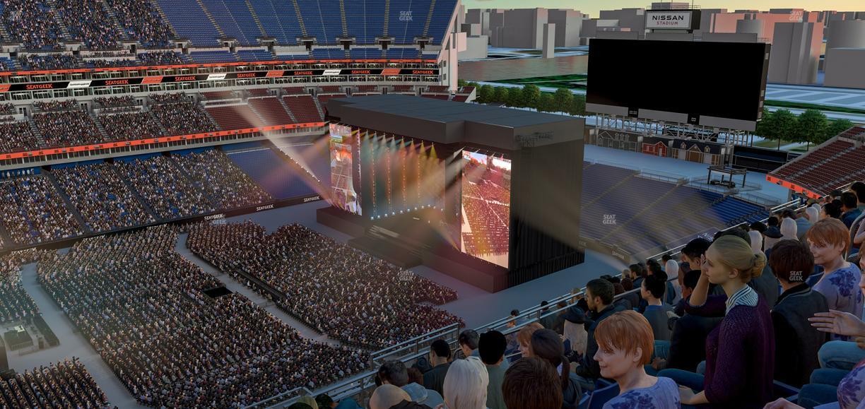 Nissan Stadium - Section Upper 315 Seat View