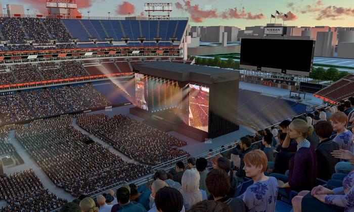 Nissan Stadium - Section Upper 315 Seat View