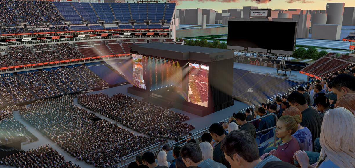 Nissan Stadium - Section Upper 316 Seat View