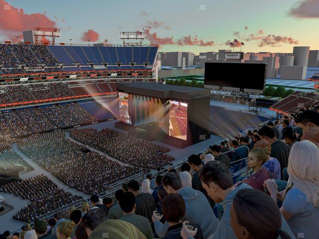 Nissan Stadium - Section Upper 316 Seat View
