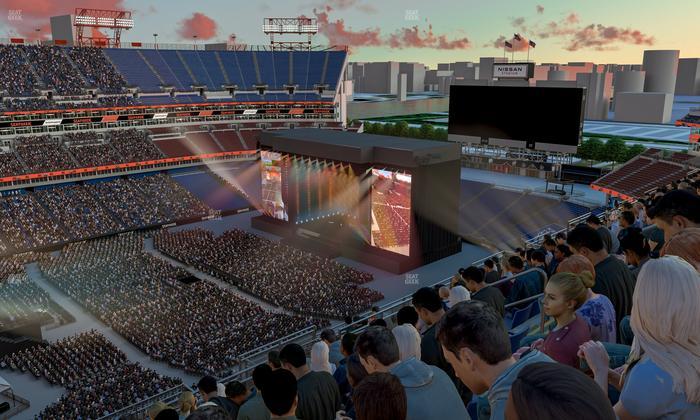 Nissan Stadium - Section Upper 316 Seat View