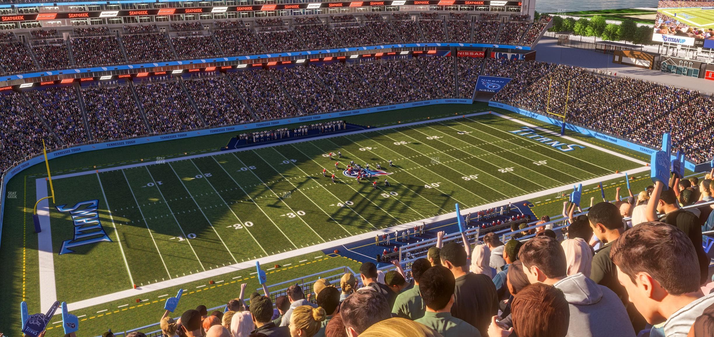Nissan Stadium - Section Upper 316 Seat View