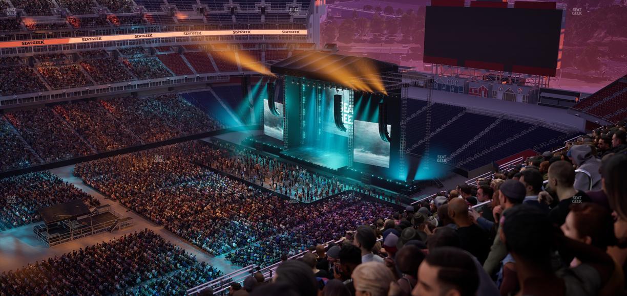 Nissan Stadium - Section Upper 316 Seat View