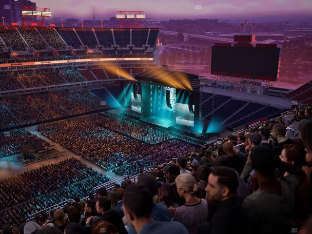 Nissan Stadium - Section Upper 316 Seat View