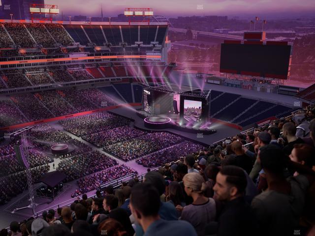 Nissan Stadium - Section Upper 316 Seat View