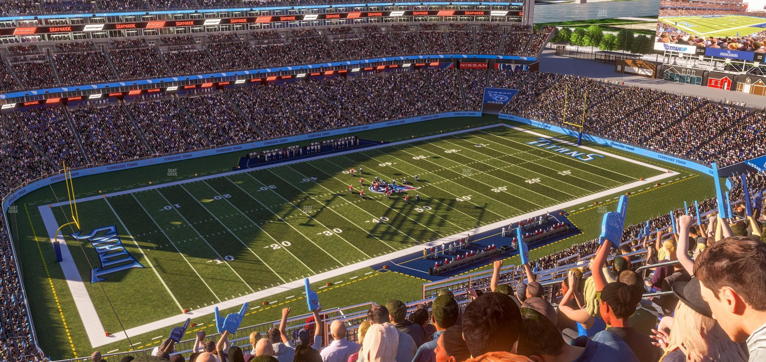 Nissan Stadium - Section Upper 317 Seat View