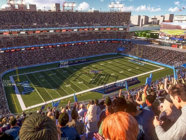Nissan Stadium - Section Upper 317 Seat View