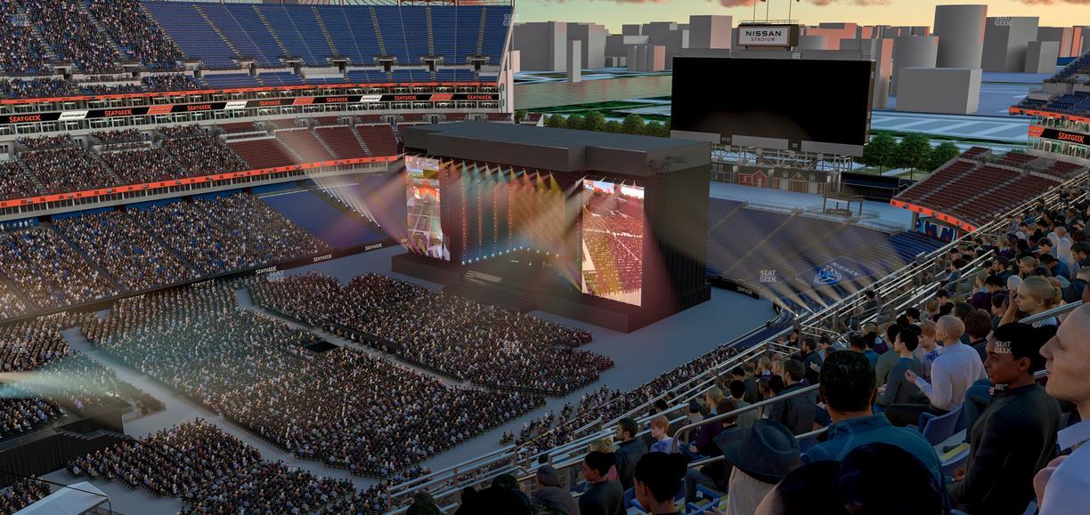 Nissan Stadium - Section Upper 317 Seat View