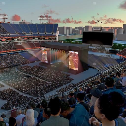 Nissan Stadium - Section Upper 317 Seat View