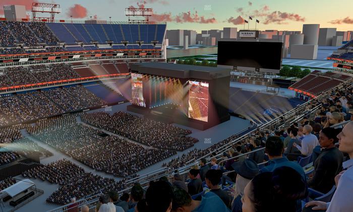 Nissan Stadium - Section Upper 317 Seat View