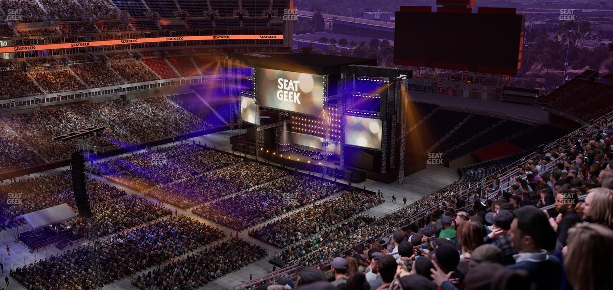 Nissan Stadium - Section Upper 317 Seat View