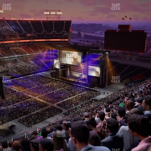 Nissan Stadium - Section Upper 317 Seat View