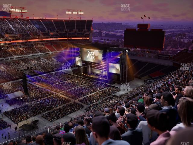 Nissan Stadium - Section Upper 317 Seat View