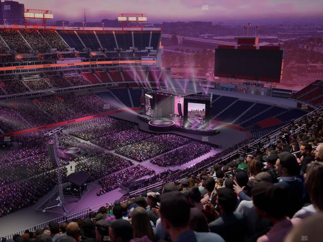 Nissan Stadium - Section Upper 317 Seat View