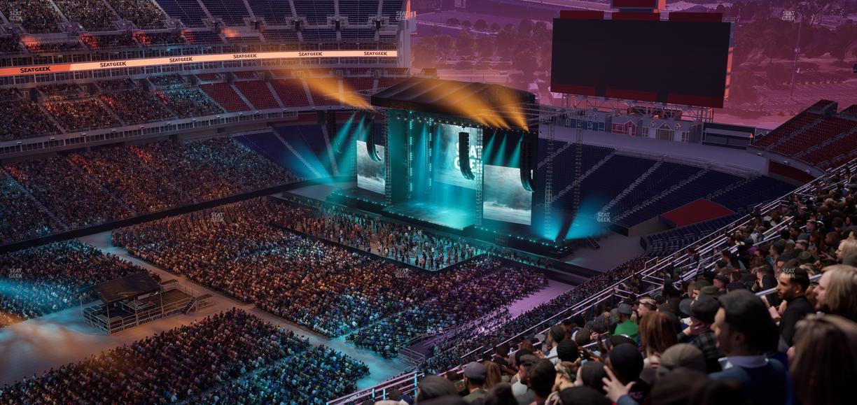 Nissan Stadium - Section Upper 317 Seat View