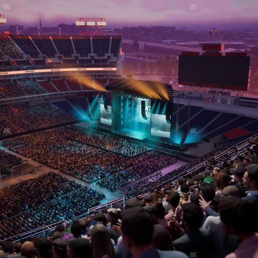 Nissan Stadium - Section Upper 317 Seat View