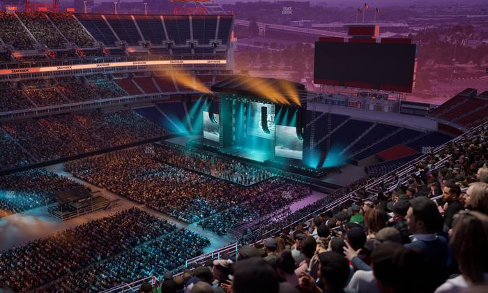 Nissan Stadium - Section Upper 317 Seat View