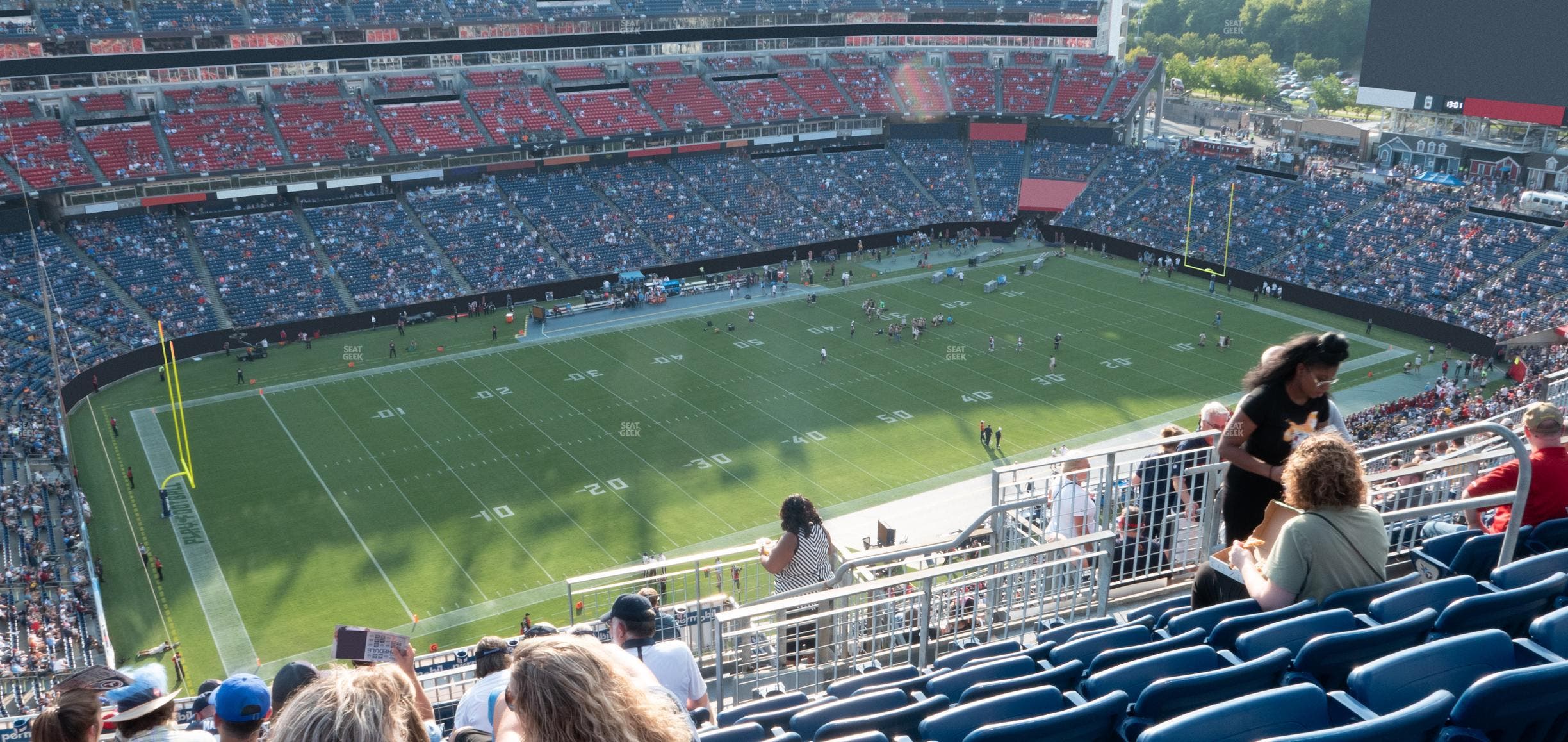 Nissan Stadium - Section Upper 317 Seat View