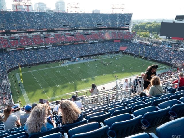Nissan Stadium - Section Upper 317 Seat View